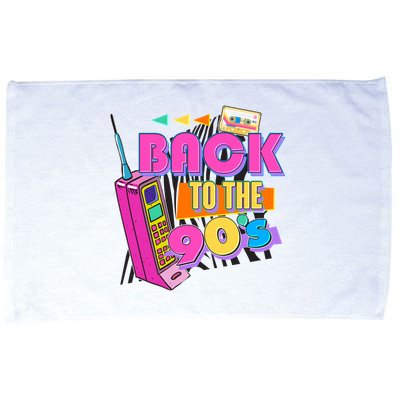 Retro Back To The 90's Nineties Microfiber Hand Towel