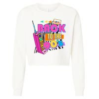 Retro Back To The 90's Nineties Cropped Pullover Crew
