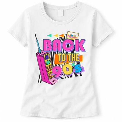 Retro Back To The 90's Nineties Womens T-Shirt