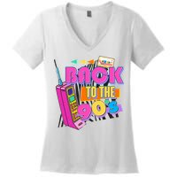 Retro Back To The 90's Nineties Women's V-Neck T-Shirt