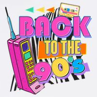Retro Back To The 90's Nineties Women's V-Neck T-Shirt
