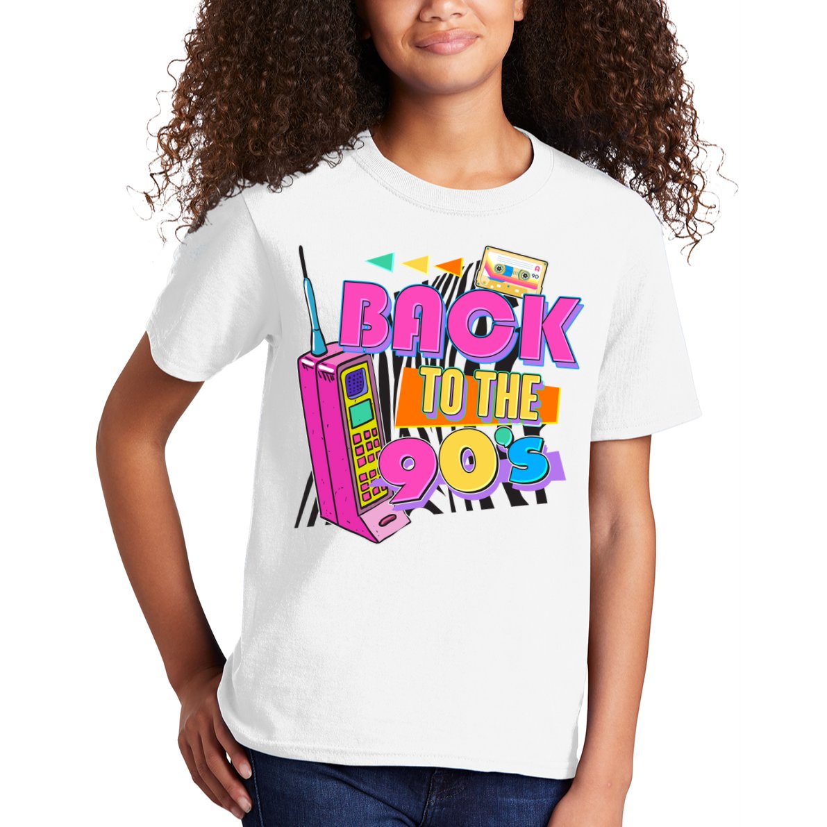 Retro Back To The 90's Nineties Kids T-Shirt