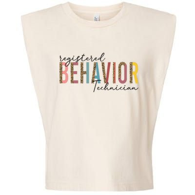 Registered Behavior Technician RBT Behavioral ABA Therapist Garment-Dyed Women's Muscle Tee