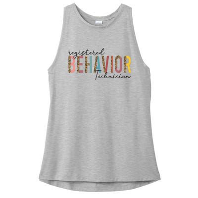 Registered Behavior Technician RBT Behavioral ABA Therapist Ladies PosiCharge Tri-Blend Wicking Tank