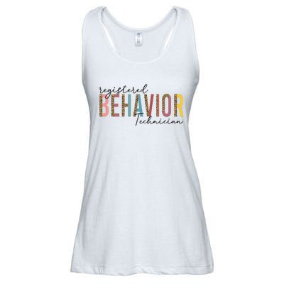 Registered Behavior Technician RBT Behavioral ABA Therapist Ladies Essential Flowy Tank