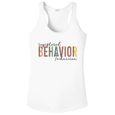 Registered Behavior Technician RBT Behavioral ABA Therapist Ladies PosiCharge Competitor Racerback Tank