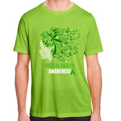 Retro Butterfly Tal Health Matters Awareness Gift Adult ChromaSoft Performance T-Shirt