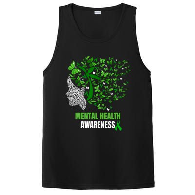 Retro Butterfly Tal Health Matters Awareness Gift PosiCharge Competitor Tank