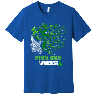 Retro Butterfly Tal Health Matters Awareness Gift Premium T-Shirt