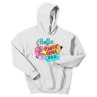 Retro Back To School Hello Fourth Grade Kids Hoodie