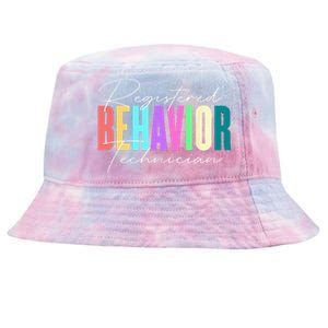 Registered Behavior Technician RBT Behavioral ABA Therapist Tie-Dyed Bucket Hat