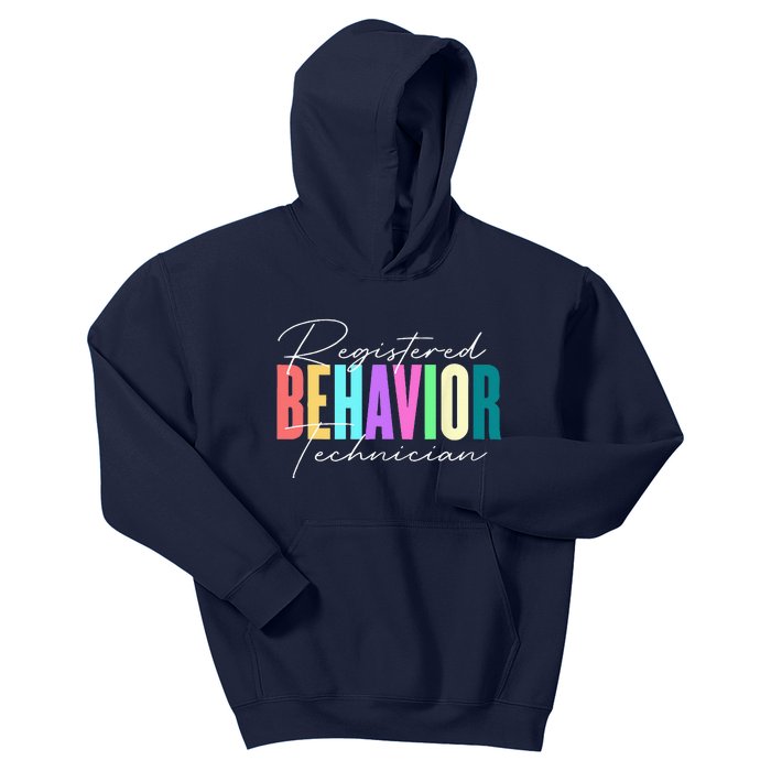 Registered Behavior Technician RBT Behavioral ABA Therapist Kids Hoodie