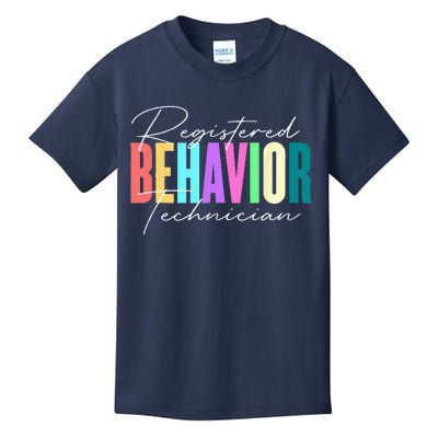 Registered Behavior Technician RBT Behavioral ABA Therapist Kids T-Shirt