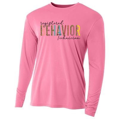 Registered Behavior Technician RBT Behavioral ABA Therapist Cooling Performance Long Sleeve Crew