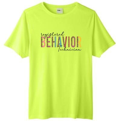 Registered Behavior Technician RBT Behavioral ABA Therapist Tall Fusion ChromaSoft Performance T-Shirt