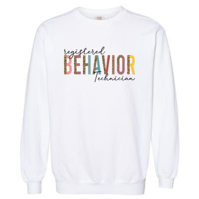 Registered Behavior Technician RBT Behavioral ABA Therapist Garment-Dyed Sweatshirt