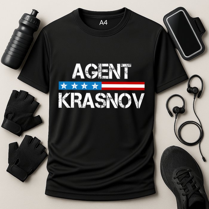 Recruited By The Kgb Agent Krasnov Cooling Performance Crew T-Shirt