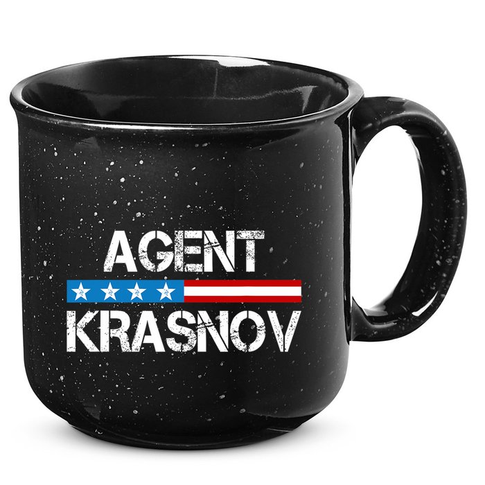 Recruited By The Kgb Agent Krasnov 15oz Campfire Ceramic Mug