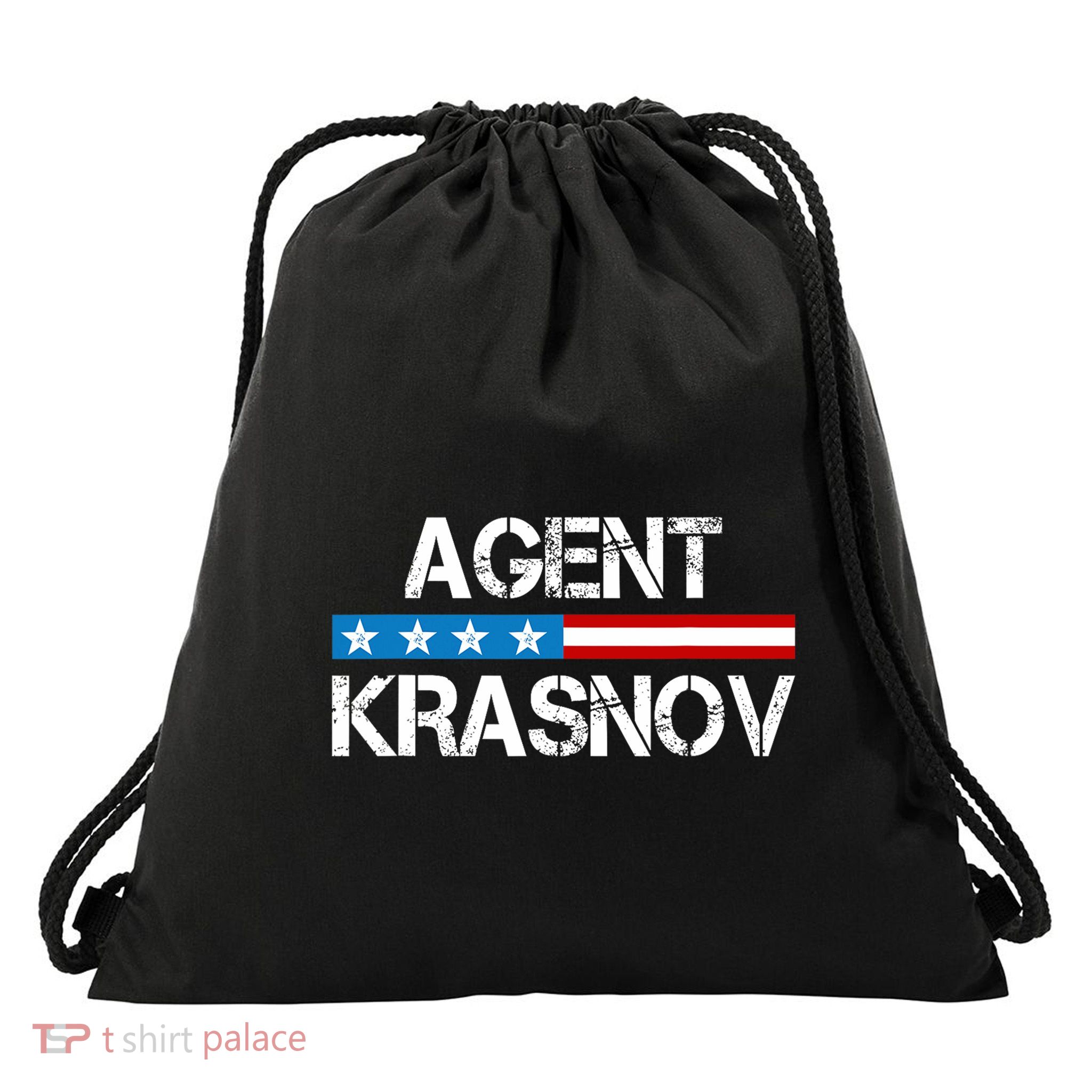 Recruited By The Kgb Agent Krasnov Drawstring Bag