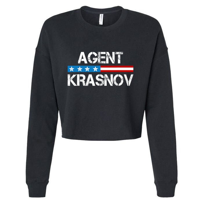Recruited By The Kgb Agent Krasnov Cropped Pullover Crew