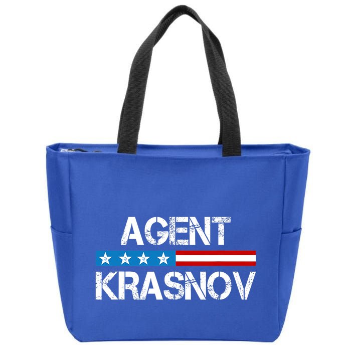 Recruited By The Kgb Agent Krasnov Zip Tote Bag