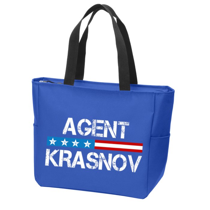 Recruited By The Kgb Agent Krasnov Zip Tote Bag