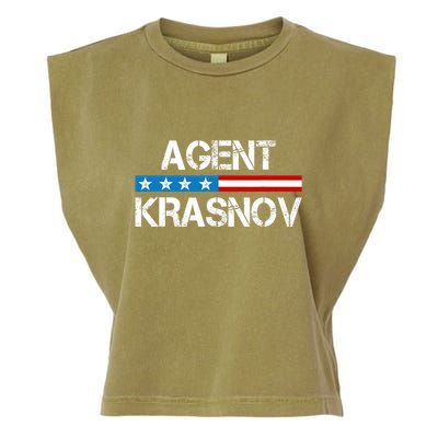 Recruited By The Kgb Agent Krasnov Garment-Dyed Women's Muscle Tee