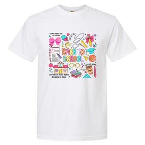 Retro Back To School Teacher Pencil Garment-Dyed Heavyweight T-Shirt