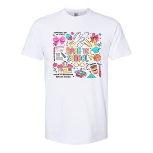 Retro Back To School Teacher Pencil Softstyle CVC T-Shirt