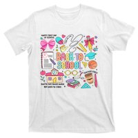 Retro Back To School Teacher Pencil T-Shirt