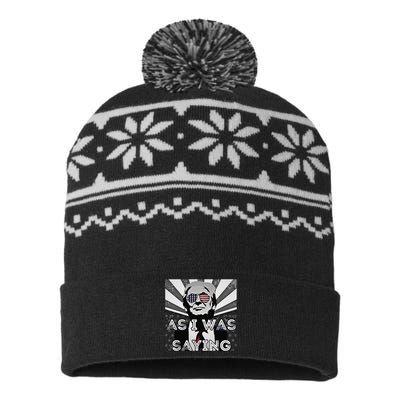 Returns Back To Butler As I Was Saying Donald Trump 2024 USA-Made Snowflake Beanie