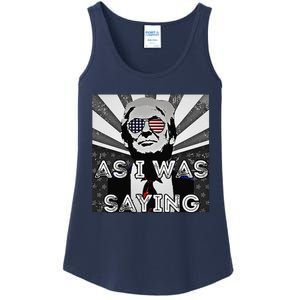 Returns Back To Butler As I Was Saying Donald Trump 2024 Ladies Essential Tank