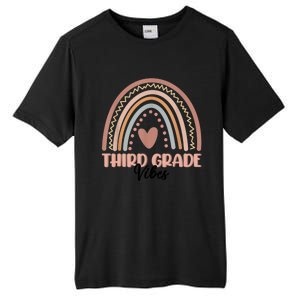 Retro Back To School Teacher Third Grade Vibes Rainbow Gift Tall Fusion ChromaSoft Performance T-Shirt