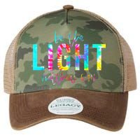 Religious Be The Light Matthew 5 14 Christian Easter Legacy Tie Dye Trucker Hat