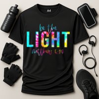 Religious Be The Light Matthew 5 14 Christian Easter Performance Shirt