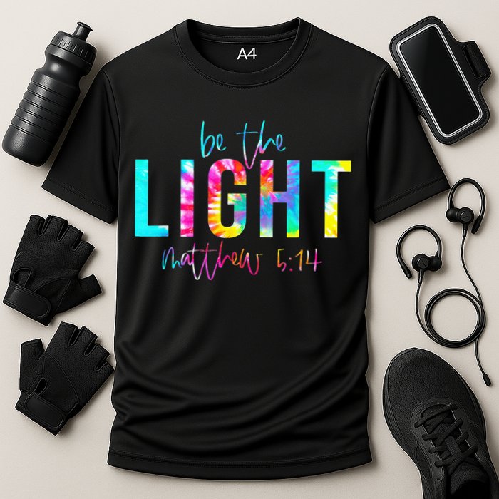Religious Be The Light Matthew 5 14 Christian Easter Performance Shirt