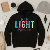 Religious Be The Light Matthew 5 14 Christian Easter Hoodie