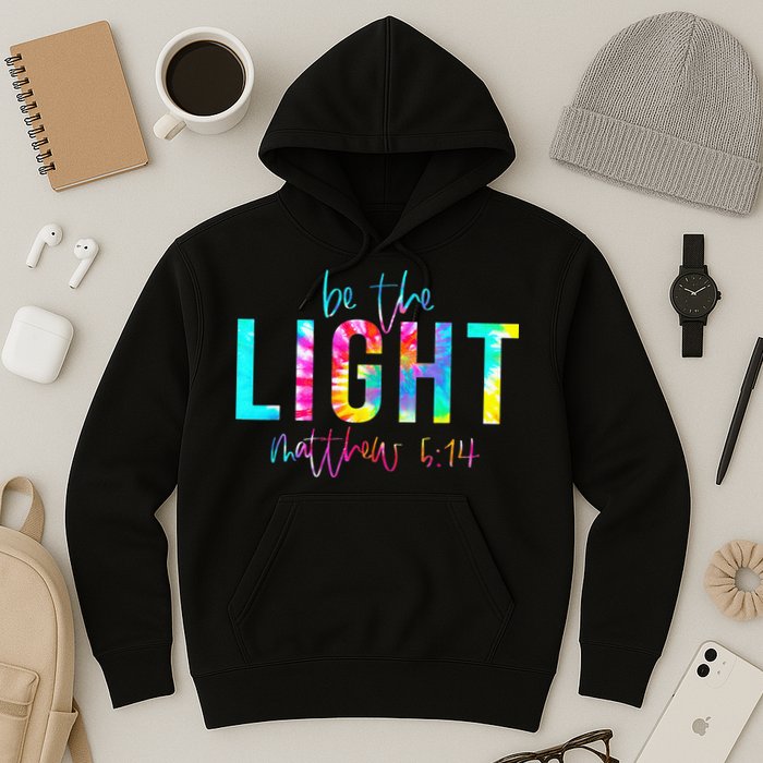 Religious Be The Light Matthew 5 14 Christian Easter Hoodie
