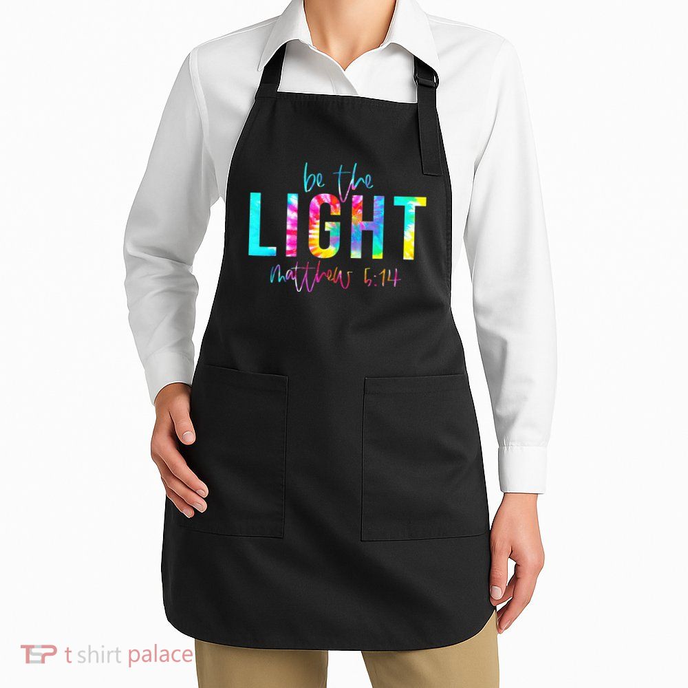 Religious Be The Light Matthew 5 14 Christian Easter Apron