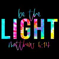 Religious Be The Light Matthew 5 14 Christian Easter Sweatshirt