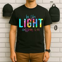 Religious Be The Light Matthew 5 14 Christian Easter T-Shirt