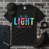 Religious Be The Light Matthew 5 14 Christian Easter Tall T-Shirt