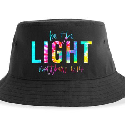 Religious Be The Light Matthew 5 14 Christian Easter Sustainable Bucket Hat