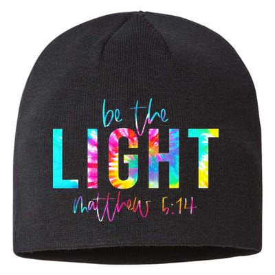 Religious Be The Light Matthew 5 14 Christian Easter Sustainable Beanie