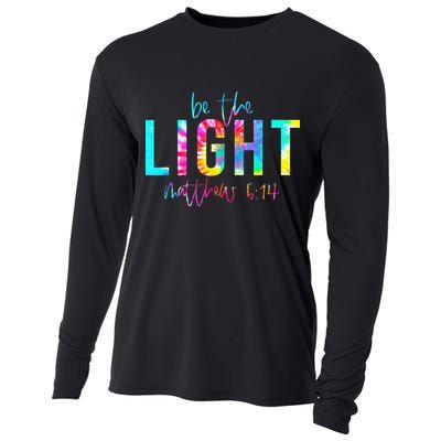 Religious Be The Light Matthew 5 14 Christian Easter Cooling Performance Long Sleeve Crew