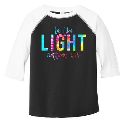 Religious Be The Light Matthew 5 14 Christian Easter Toddler Fine Jersey T-Shirt