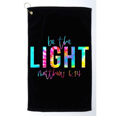 Religious Be The Light Matthew 5 14 Christian Easter Golf Towel