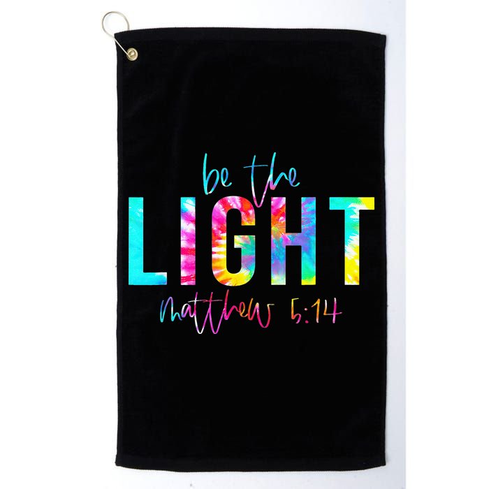 Religious Be The Light Matthew 5 14 Christian Easter Golf Towel