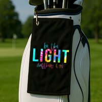 Religious Be The Light Matthew 5 14 Christian Easter Golf Towel