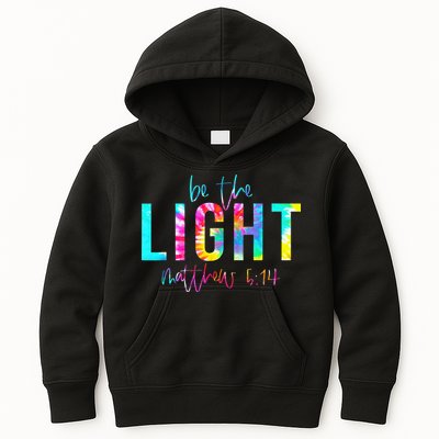 Religious Be The Light Matthew 5 14 Christian Easter Kids Hoodie